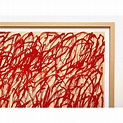 Cy Twombly Foundation Abstract Expressionist Lithograph Print Framed ...