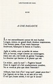 Charles Baudelaire, Les Fleurs du Mal | Poeme francais, Citations de ...