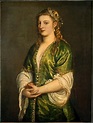 Titian, "Portrait of a Lady", 1555. National Gallery of Art, Washington ...