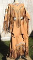 Cherokee Native American Wedding Dress | cheyenne buckskin dress to ...