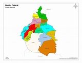 Mapa de Ciudad de México a color con nombres - Descarga ya los mapas