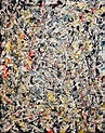 Reproduções De Belas Artes Luz branca, 1954 por Jackson Pollock ...