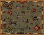 Legend Of Zelda Wind Waker Map - Maping Resources