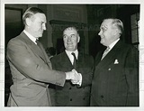 1940 Press Photo Richard F Cleveland,& senators Ed R Burke & Alexander ...