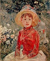 The red blouse - Berthe Morisot - WikiArt.org - encyclopedia of visual arts