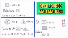 03 EJERCICIOS RESUELTOS de Operadores Matematicos Paso a Paso - YouTube