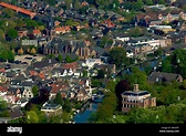 Holland aerial view of Breukelen Stock Photo - Alamy