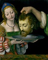 Andrea Solario - Salomè con la testa di San Giovanni Battista (1520-24 ...