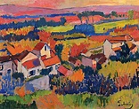 Landscape near Chatou, 1904 - Andre Derain - WikiArt.org