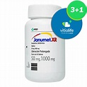 Janumet XR 50/1000 mg, 56 tabletas de liberación prolongada. Sitaglipt ...