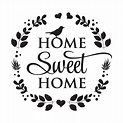 Premium Vector | Home sweet home vector design