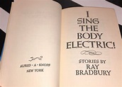 I Sing the Body Electric!: Stories by Ray Bradbury (1969) hardcover book