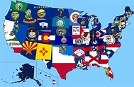 Conheça a bandeira dos Estados Unidos - Morar e viajar