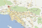 Santa Clarita, California Map