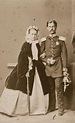 Duchess Agnes of Württemberg (1835 –1886), with her husband Heinrich ...