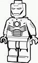 Dibujos de Lego Iron Man para Colorear, Pintar e Imprimir ...