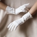 Vintage Women's White Gloves Formal Gloves Size Small | Etsy