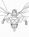 Dibujos de Superman Impresionante para Colorear, Pintar e Imprimir ...