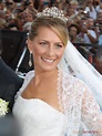 La radiante novia Tatiana Blatnik