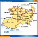 Lista 97+ Foto Mapa Del Estado De Michoacan Con Nombres Actualizar