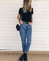 10+ Trendy Mom Jeans Outfit | The FSHN