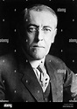 Thomas Woodrow Wilson, American President Stock Photo - Alamy