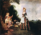 The Dance - Antoine Watteau - WikiArt.org - encyclopedia of visual arts