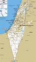 Detailed roads map of Israel with all cities and airports | Vidiani.com ...