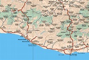Mapa de Oaxaca, Mexico [14] - map of oaxaca mexico [14]