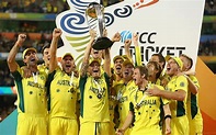 Ganadores de la Copa Mundial de Críquet de Australia ICC 2015 fondo de ...