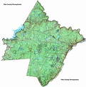 Pike County Pennsylvania Township Maps