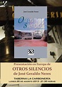 La Carbonería: Presentación del poemario Otros silencios de José ...