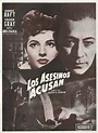 Los asesinos acusan (1951) "I'll Get You for This" de Joseph M. Newman ...