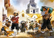 "The English capture of Jamaica, 1655", Angus McBride | Историческое ...