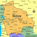 ⊛ Mapa de Bolivia 🥇 Político & Físico Grande para Imprimir | 2022