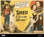 SHEP COMES HOME, US poster, top from left: Billy Kimbley, Margia Dean ...