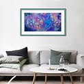 Unframed PRINT on Paper Abstract Painting Prints are printed in limited ...