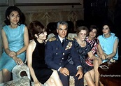 Royal Family of Iran, From right to left: Princess Shams Pahlavi ...