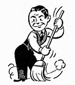Clean The House Black And White Clipart - ClipArt Best