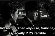 Humphrey Bogart,Audrey Hepburn "Sabrina "(1954) | Humphrey bogart ...