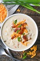 Easy Loaded Potato Soup- Butter Your Biscuit