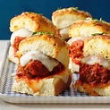 Cheesy Meatball Sliders Recipe | Taste of Home