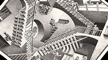 Le scale impossibili di Escher in mostra al Pan di Napoli - YouTube
