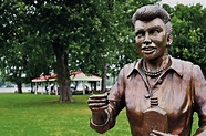 Lovely Lucille Ball Statue Replaces “Scary Lucy” In Hometown Park ...