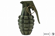 MK 2 or pineapple hand grenade, USA 1918 - Hand grenades - World War I ...