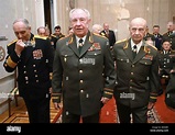 Marshals Sergei Sokolov and Dmitry Yazov Heroes of the Soviet Union ...