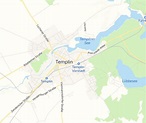 Map of Templin with street names and house numbers — Yandex Maps