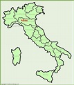Parma location on the Italy map - Ontheworldmap.com