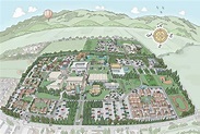 Sonoma State University Campus Map | map of interstate