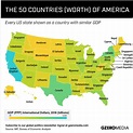 US States Shown as Country GDP - The Big Picture